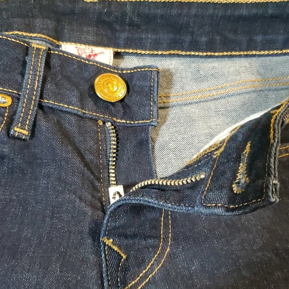 True religion Slim for size 25 blue jeans - Picture 6 of 13